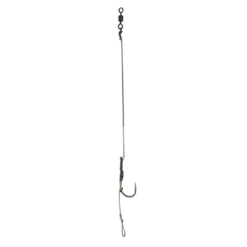 ANACONDA Piercer RS Combi Chod Rig MB előkötött horog, bevonatos zsinórral / 4 / 30lb / 14cm / 2db