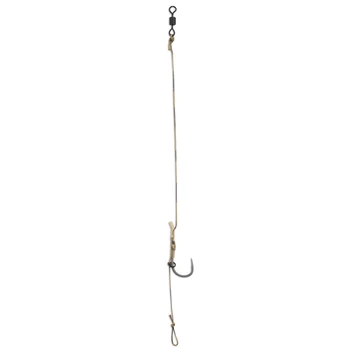 ANACONDA Piercer AT Snowman Combi Chod Rig MB előkötött horog, bevonatos zsinór 30lb / 15cm / 2db