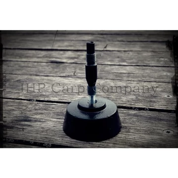 ICC PREMIUM KISMÉRETŰ 1,6 KG-OS MATT FEKETÉRE SZINTEREZETT ÓLOM ÖNTVÉNY - TALP CSATLAKOZÓVAL