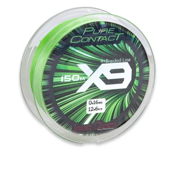 IRON CLAW Pure Contact X9 Green fonott zsinór / 0,24mm / 150m / 21,00kg