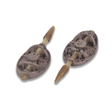 MS RANGE method etetőkosár gyorscsatalkózóval / környezettudatos kivitel cinkből / 2db 