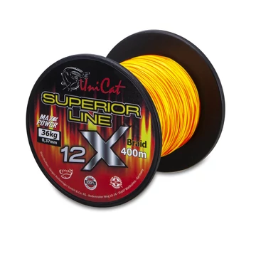 Uni Cat Superior 12X fonott zsinór 400m 