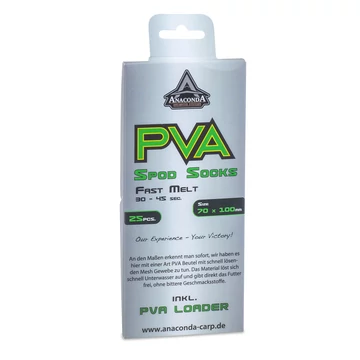 ANACONDA Fast Melt Spod Socks gyorsan oldodó PVA zacskó / 25db