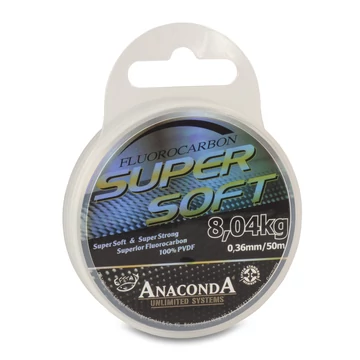 ANACONDA Super Soft Fluorocarbon extra lágy / 0,40mm / 50m / 11,63kg