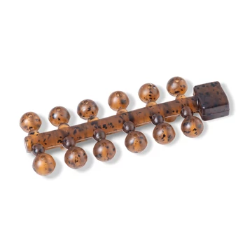 ANACONDA Jungle Brown TH Beads gumigyöngy / 6mm / 24db