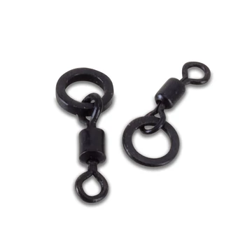 ANACONDA Camou Mini Hook Ring Swivel UK16/10db