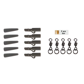 ANACONDA 360° Flex Ring Swivel Saftey Clip Kit Army Green 5db