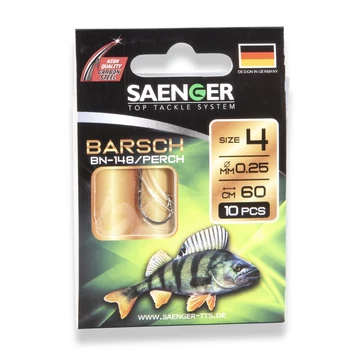 SAENGER Perch előkötött horog / 10db