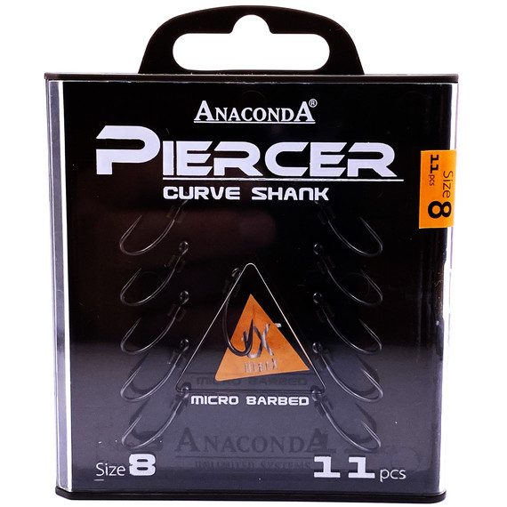 ANACONDA  Piercer CurveShank  mikroszakállas