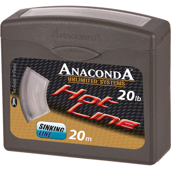 ANACONDA  Hot Line 40lb fonott előkezsinór / gyorsan sülyedő / extra kopásállóság / 20m