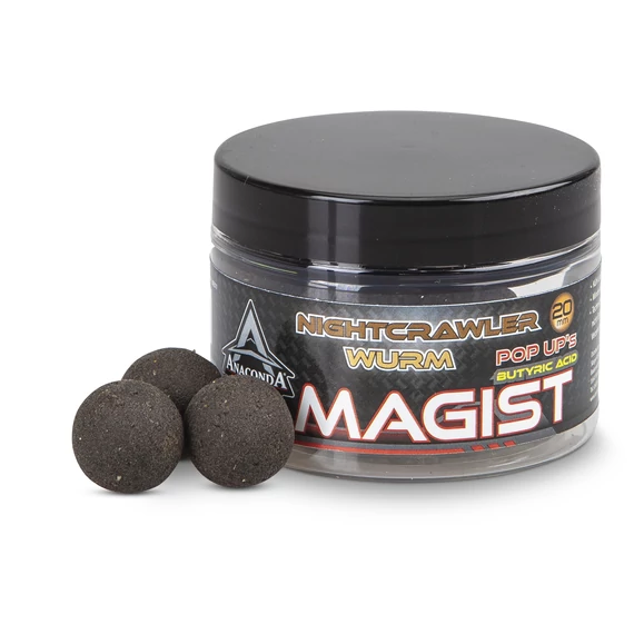 ANACONDA Magist Balls PopUp's Nightcrawler-Wurm/ Földigiliszta / 50g / 20mm