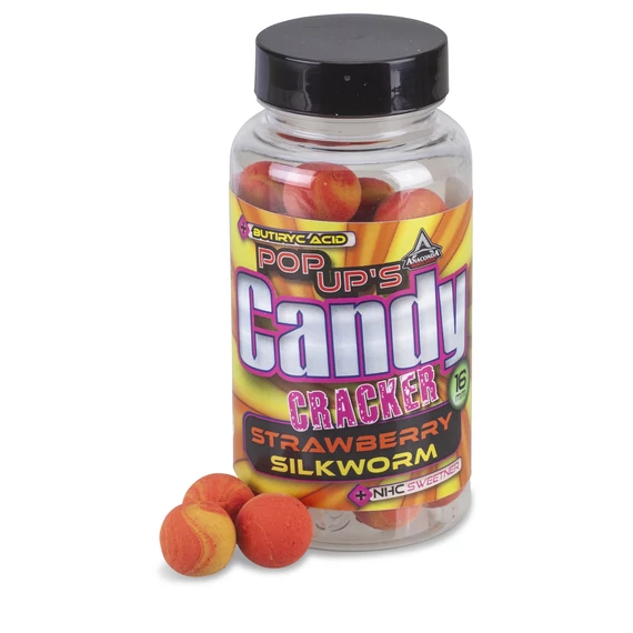 ANACONDA Candy Cracker Pop Up Strawberry-Silkworm / Eper-Selyemhernyó