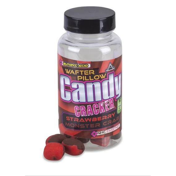 ANACONDA Candy Cracker Wafter Strawberry Monster Crab /Epres-fűszeres-rák 9x10mm / 55g