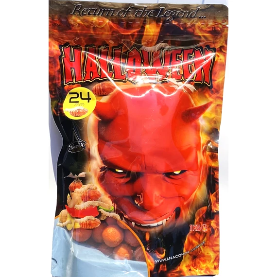 ANACONDA Halloween Boilie Fűszeres-Édes-Selyemhernyó/24mm/1Kg