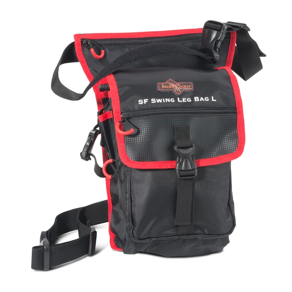 IRON CLAW SF Swing Leg Bag L combra csatolható pergető táska / + 1 doboz / 30X20X14cm