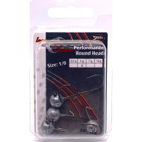 IRON CLAW Performance Round Head horog méret 1/0 / 5g / 4db