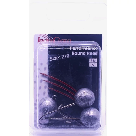 IRON CLAW Performance Round Head 2/0 / 18g / 3db