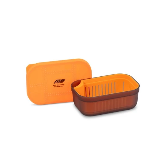 MS-Range praktikus csalis doboz etetőanyaghoz + szűrőbetét / 1,25l