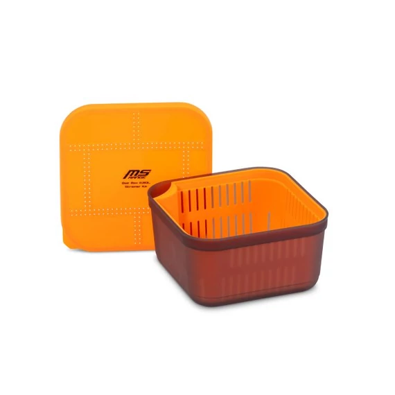 MS-Range nagyméretű csalis doboz etetőanyaghoz + szűrőbetét / 2,8l