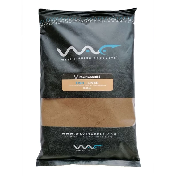 Wave racing Fish & Liver (hal-máj) etetőanyag 1kg