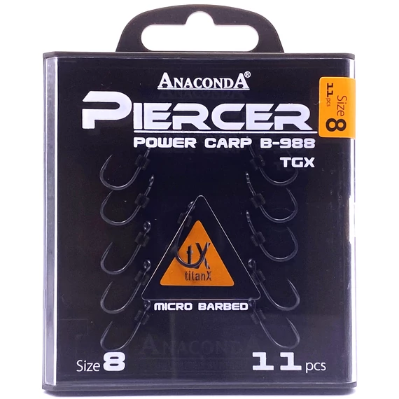 ANACONDA Piercer Power Carp B-988 TGX mikroszakállas 