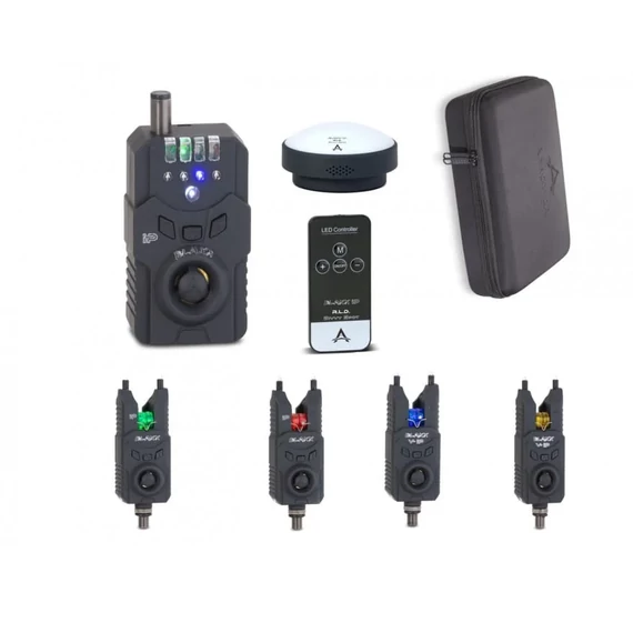 ANACONDA BLAXX iP profi elektromos kapásjelző + rod pod világítás szett / 4+1+1