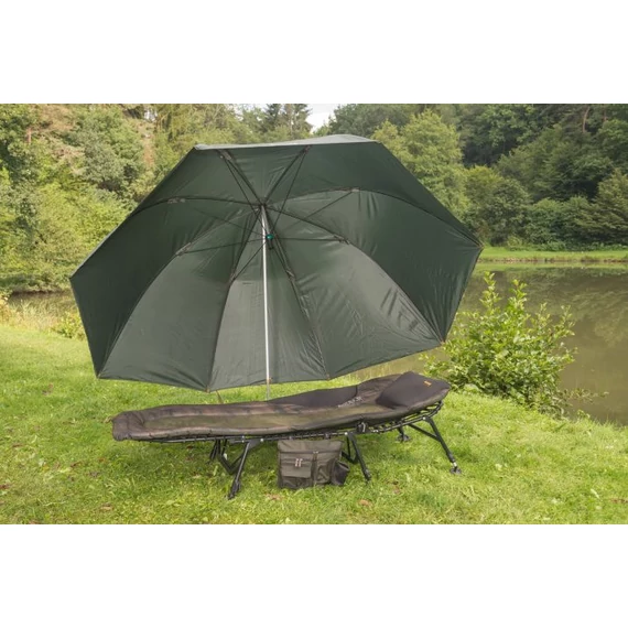 ANACONDA Oval 345 Solid Nubrolly extra méretű ovális napernyő / 305x345cm