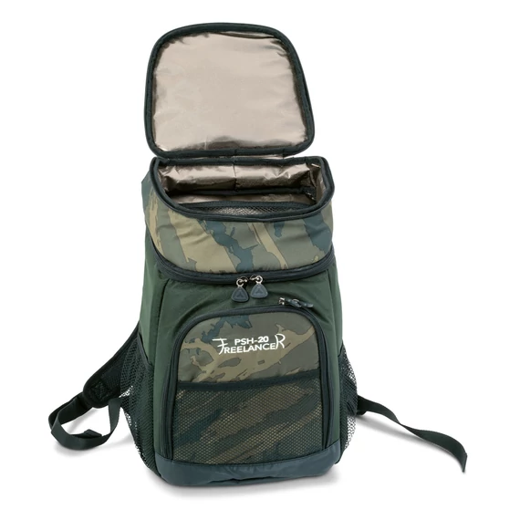 ANACONDA Freelancer Prime Survival Hopper hátiszák/hűtőtáska funkcióval / 8 darobos rozsdamentes acél étkészlettel / 40X30X20cm