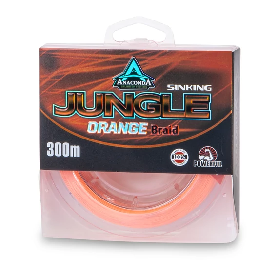 ANACONDA Jungle Orange Sűllyedő fonott zsinór 300m 