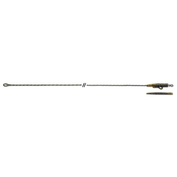 Anaconda Jungle Quick Change Safety Clip Leadcore Leaders / Green / 80cm / 3db