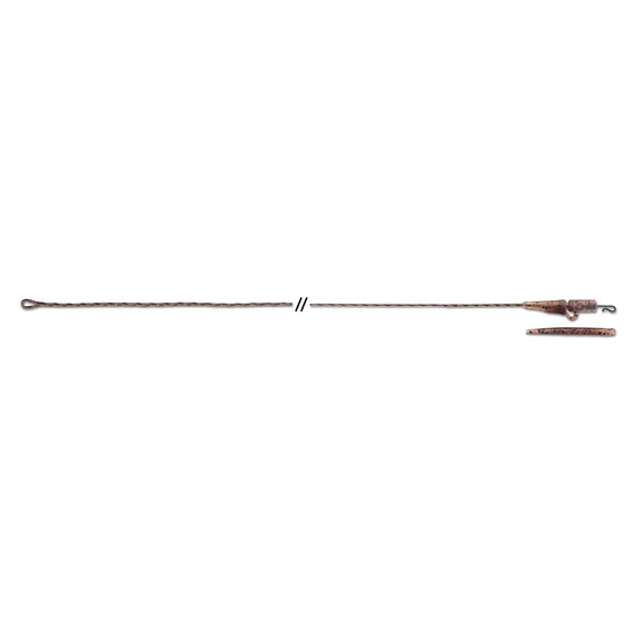 Anaconda Jungle Quick Change Safety Clip Leadcore Leaders / Brown / 80cm / 3db