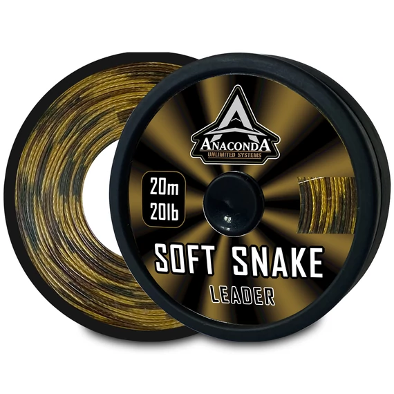 ANACONDA Soft Snake Leader bevonatos előkezsinór 20m/20lb