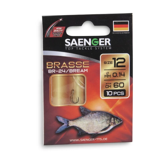 SAENGER Bream előkötött horog / 10db