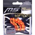 Kép 1/2 - MS RANGE Easy Hook Boilie Fluo RC red-chartreuse/Fluo piros narancssárga UV/gumi wafter 6mm