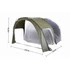 Kép 3/4 - ANACONDA Cusky Prime Dome 190 Lounge Cap prémium elősátor / 170 X 390 X 190cm / 7,6kg